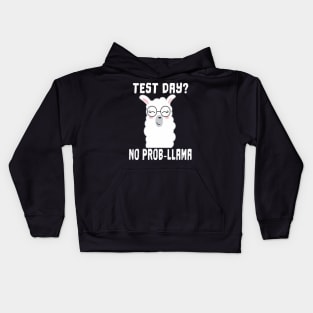 Test Day No Prob-Llama Teacher Teaching Exam Testing Kids Hoodie